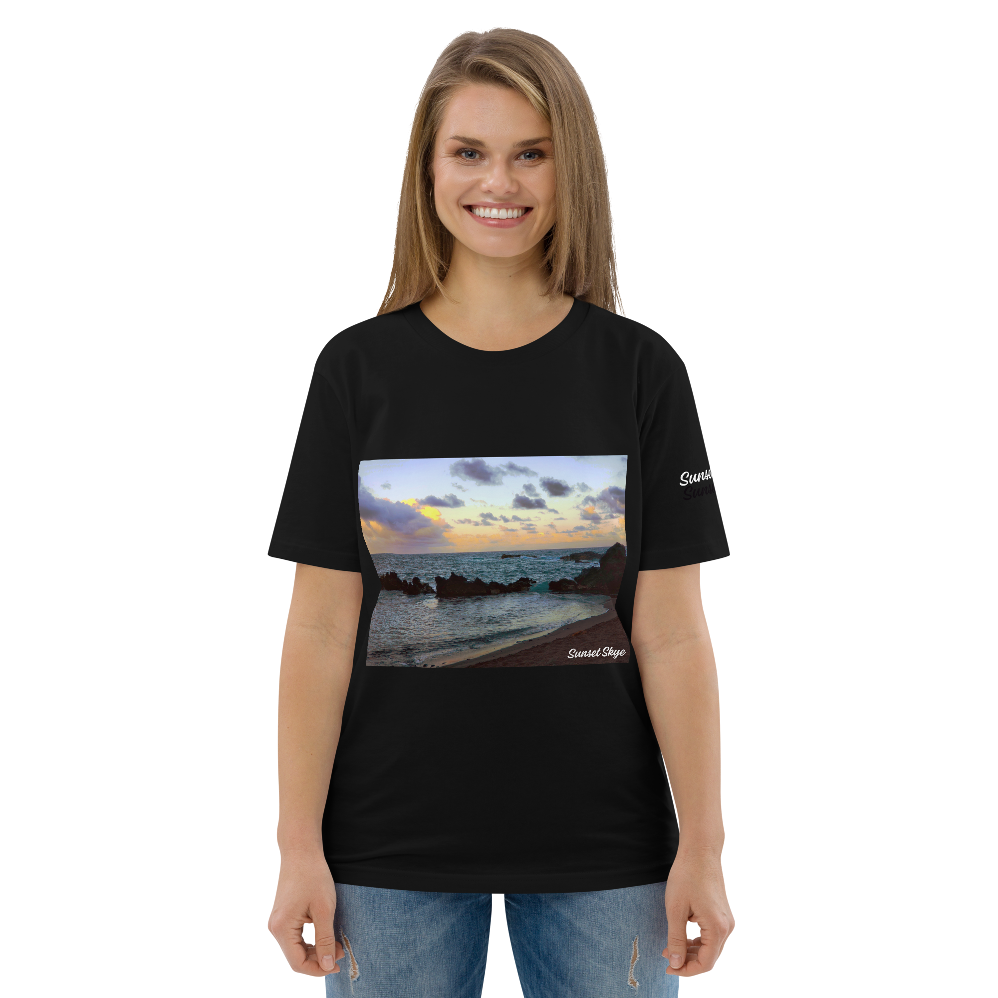 Hamoa Bay Unisex Organic Cotton T-shirt