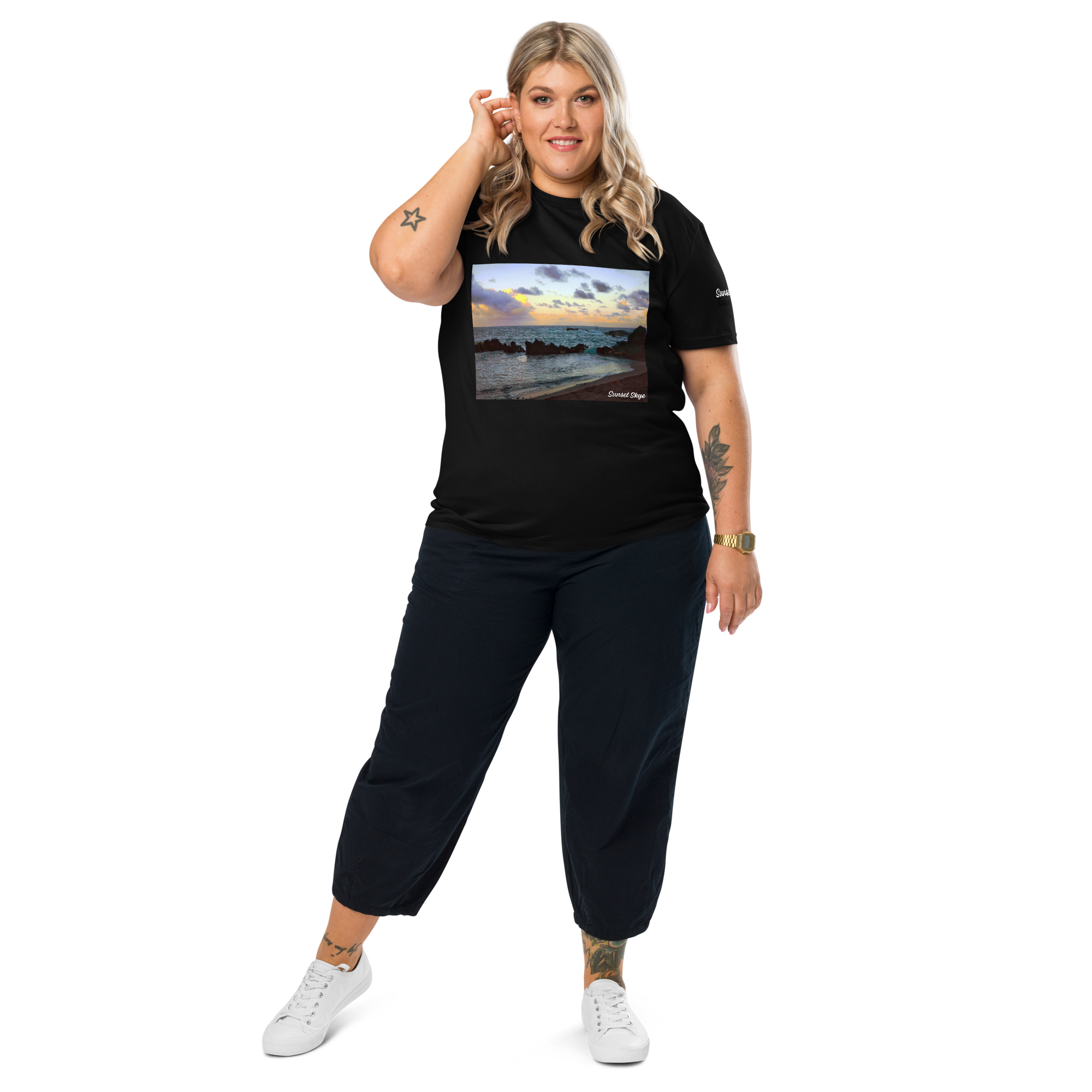 Hamoa Bay Unisex Organic Cotton T-shirt