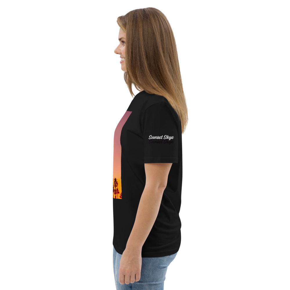 Pink Palms Unisex Organic Cotton T-shirt
