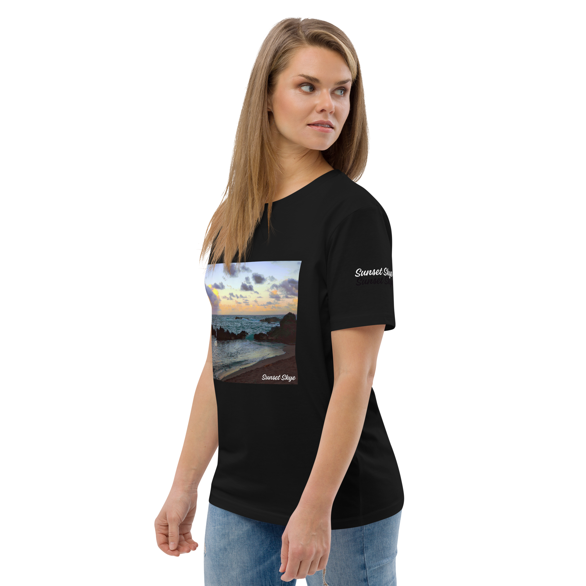 Hamoa Bay Unisex Organic Cotton T-shirt
