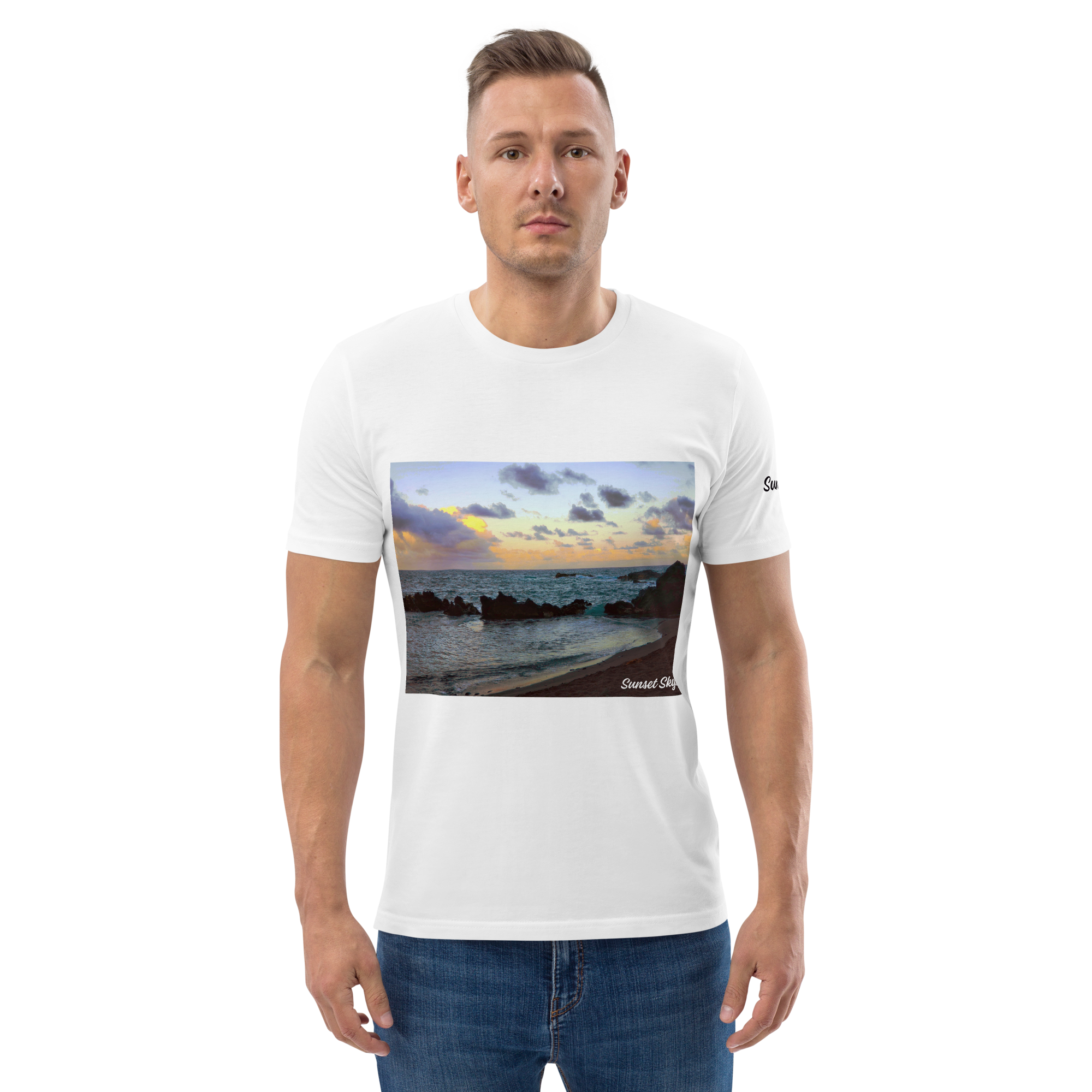 Hamoa Bay Unisex Organic Cotton T-shirt