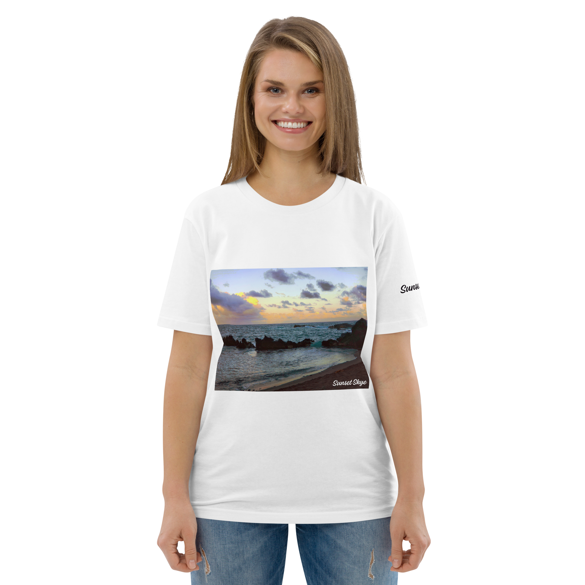 Hamoa Bay Unisex Organic Cotton T-shirt