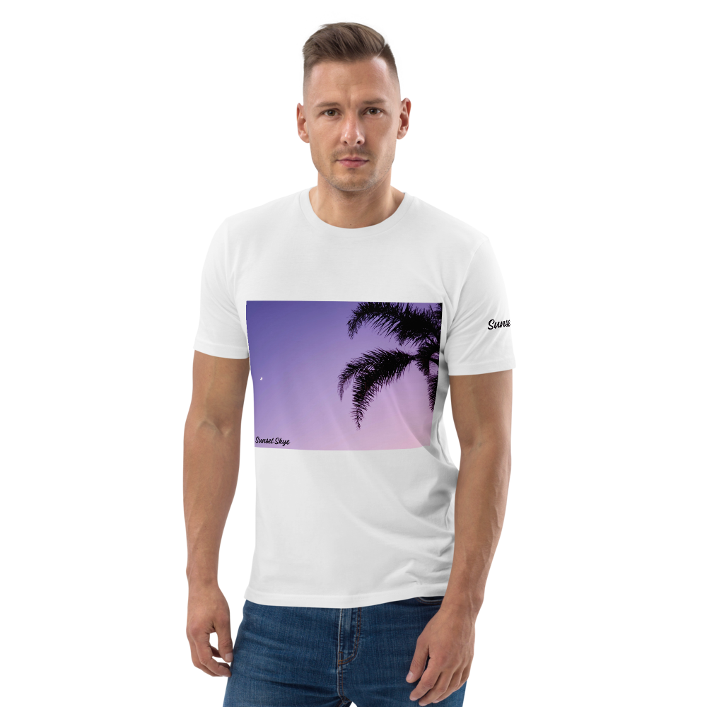 Moony Palm Unisex Organic Cotton T-shirt