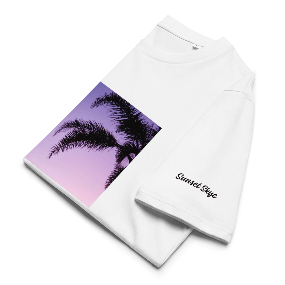 Moony Palm Unisex Organic Cotton T-shirt