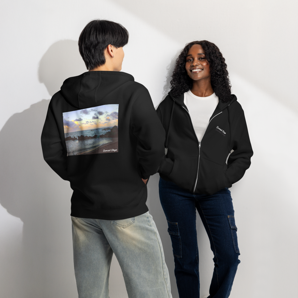 Hamoa Bay Premium Full Zip Hoodie