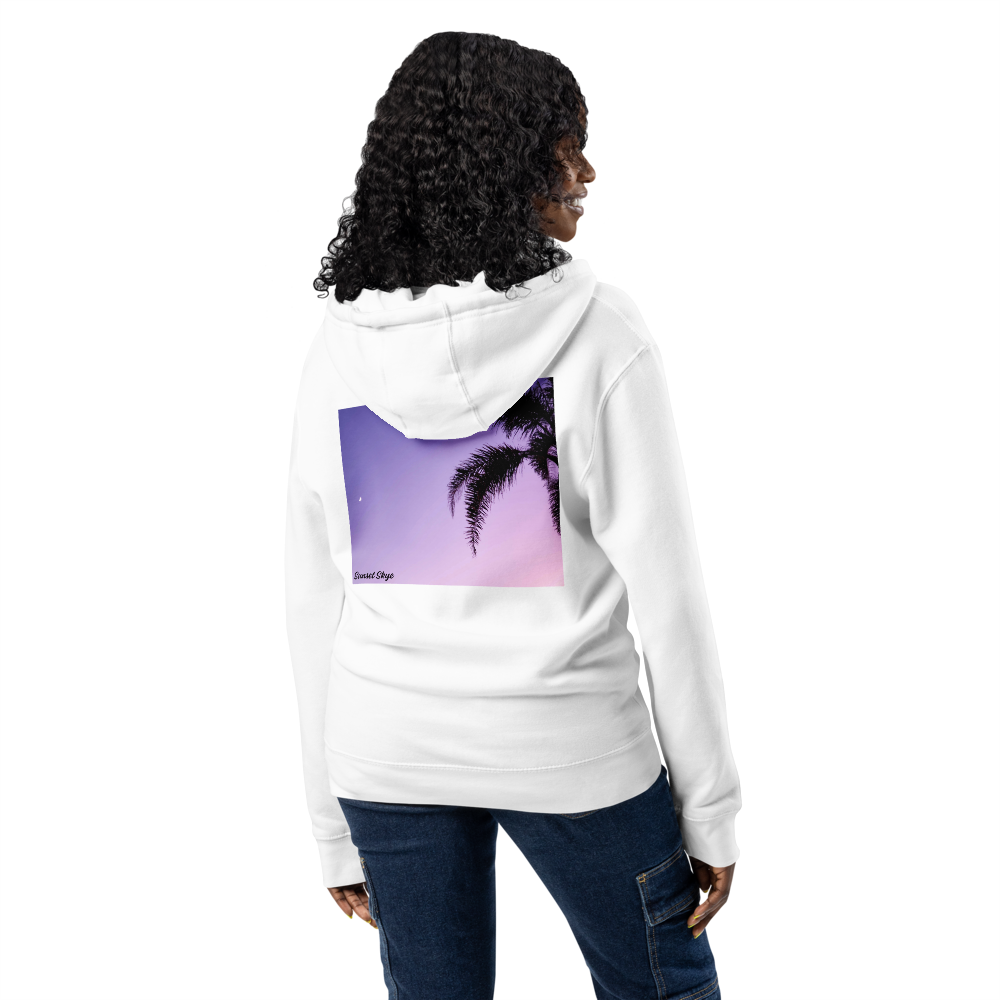 Moony Palm Premium Full Zip Hoodie