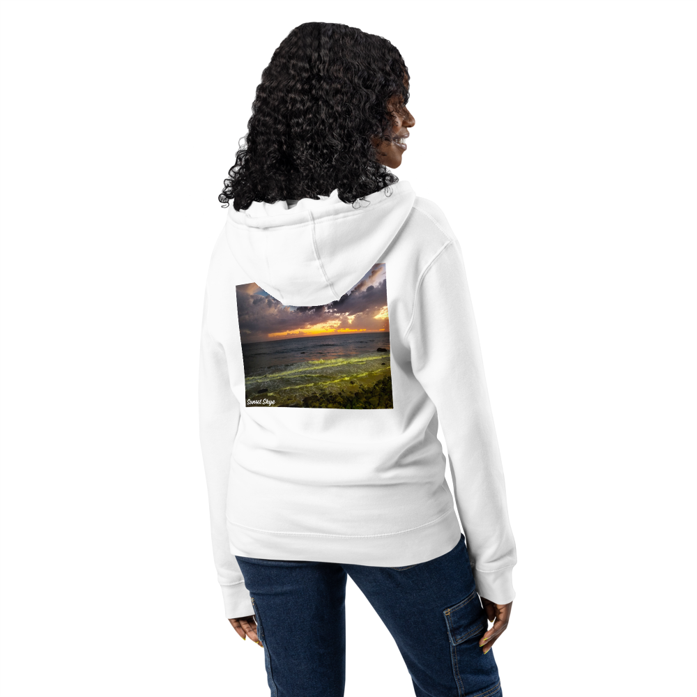 Moon Shadows Premium Full Zip Hoodie