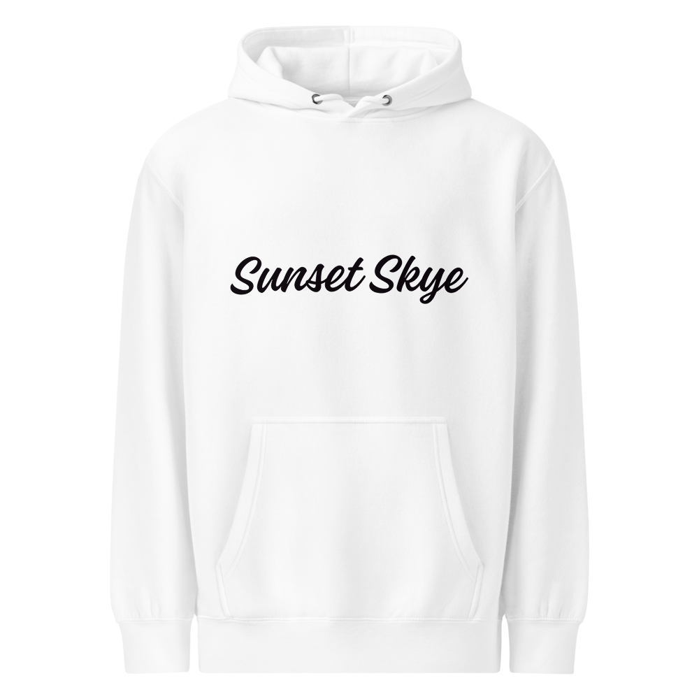 Pink Palms Back Signature Hoodie